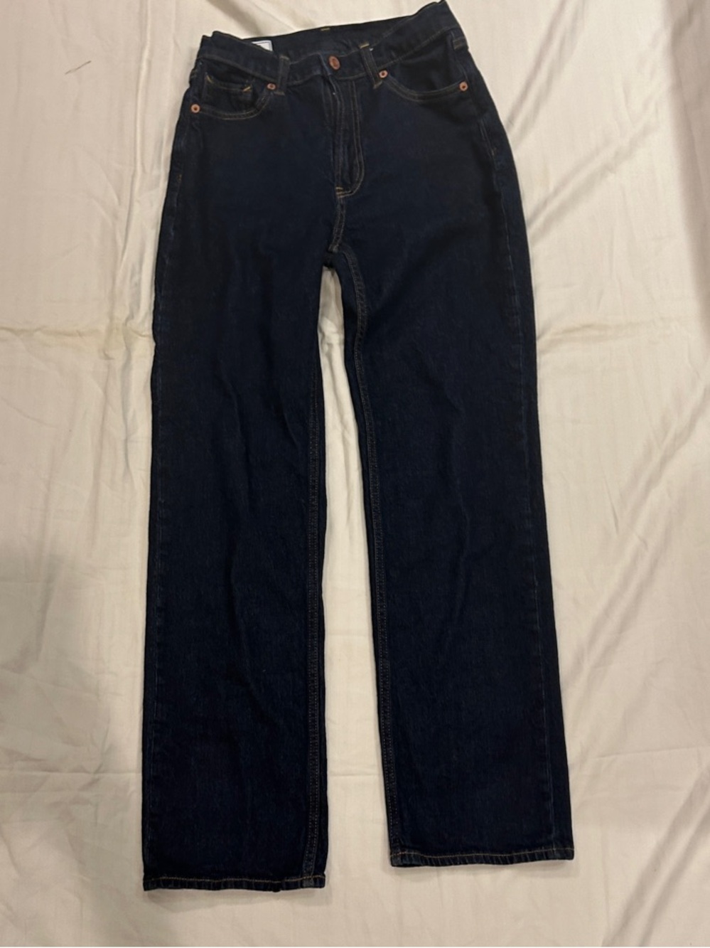 GAP '90s Loose High Rise Jeans Dark Wash Indigo Size 25 / 0 Regular Like New
